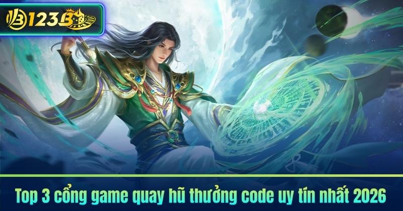 Top 3 cổng game quay hũ thưởng code uy tín nhất 2026